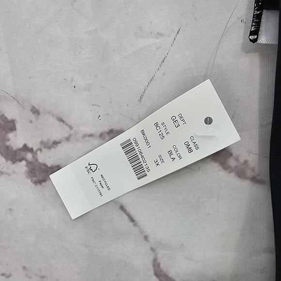 J Crew Swim Bottoms Black Curved Waist Bikini Mid High Cut Cheeky Bathing Suit - Picture 10 of 10